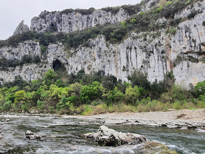 l'Ardèche à Ruoms à Ruoms