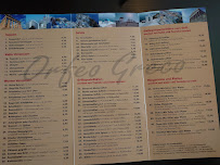 Menu / carte de Restaurant Orfeo Greco Bassum à Bassum