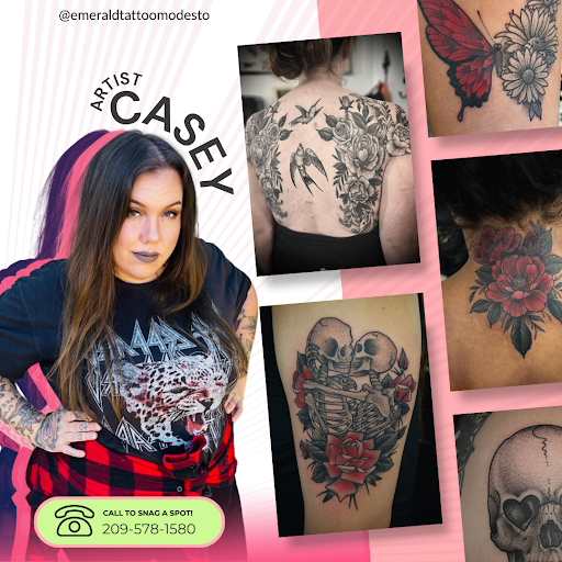 Explore tattoo ideas for happiness, creative tattoo ideas in Modesto, available at Emerald Tattoo & Piercing - Modesto