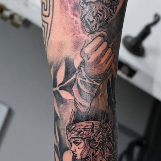 Explore black panther tattoo ideas, creative tattoo ideas in Toledo, available at Inked by Chris