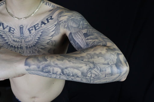 Explore nyc tattoo ideas, creative tattoo ideas in Des Moines, available at Skin Kitchen Tattoo