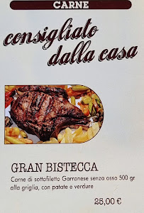 Bull Steak House à Loano menu