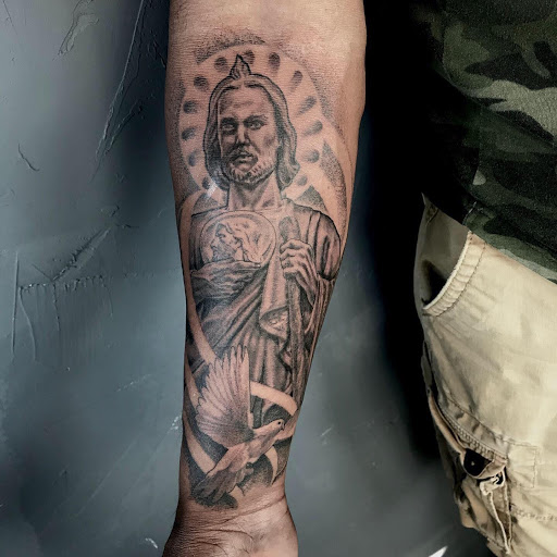 Explore nezuko tattoo ideas, creative tattoo ideas in Meridian, available at Burn The Boats Tattoo