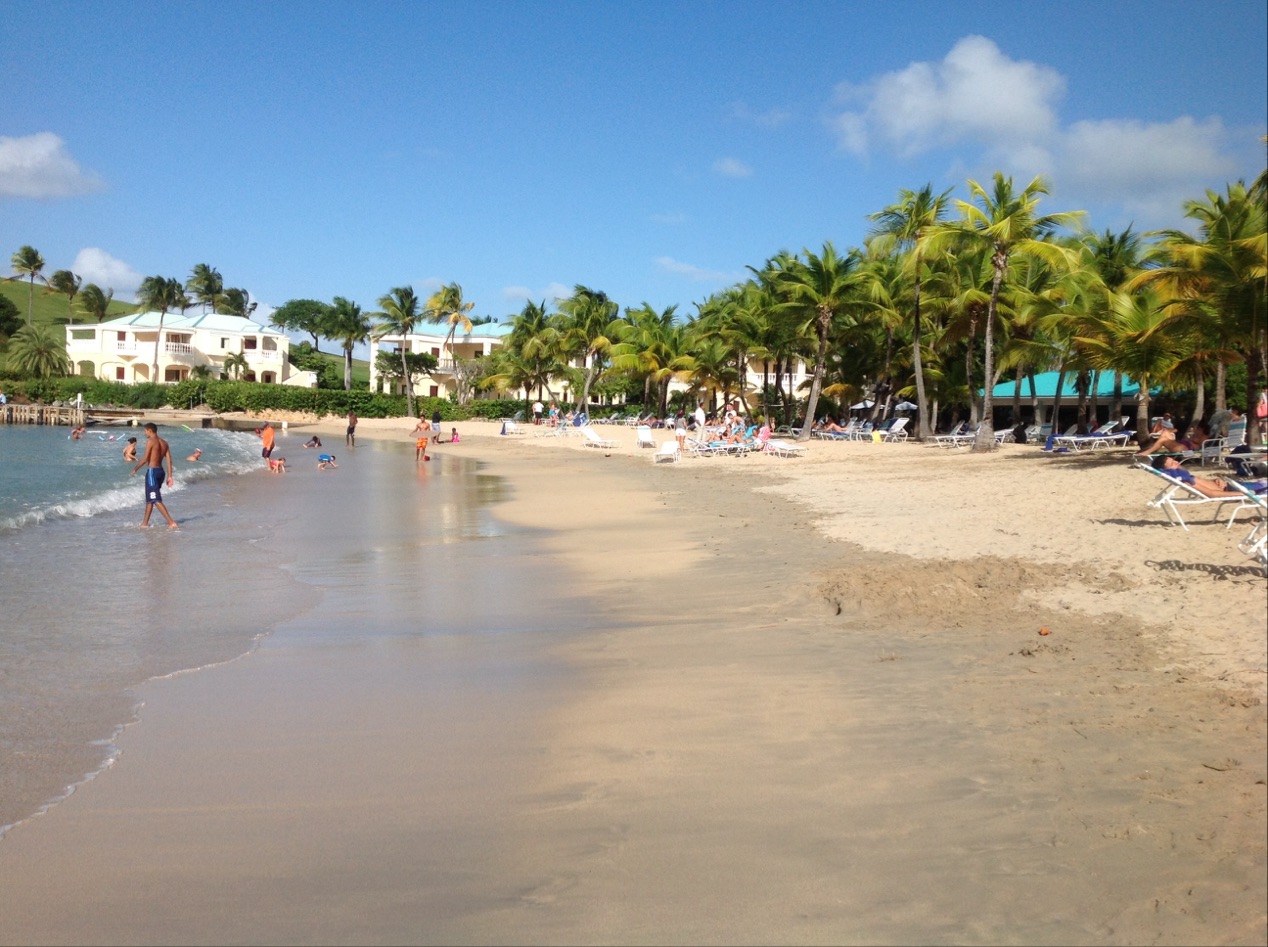 Foto af Havfrue Strand med lys fint sand overflade