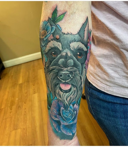 Explore evil tattoo ideas, creative tattoo ideas in Buford, available at Inked Arts Tattoo Studio