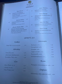 Restaurant vietnamien OANH 65 à Munich (le menu)