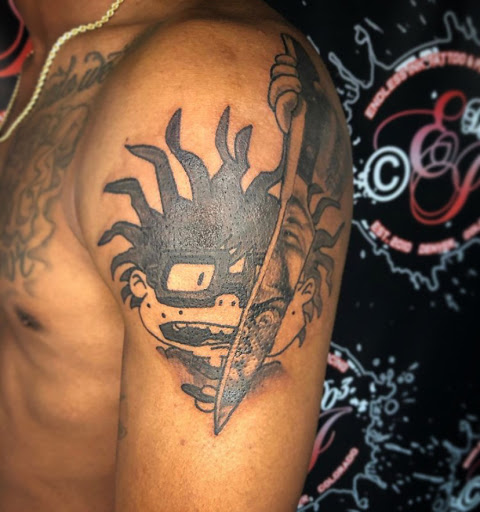 Explore drummer tattoos ideas, creative tattoo ideas in Denver, available at Endless Ink Tattoo & Piercing