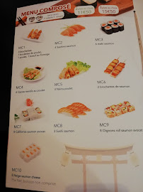 S sushi boulogne à Boulogne-Billancourt menu