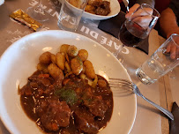 Bœuf bourguignon du Restaurant français café Du centre, Bar - brasserie à Nuits-Saint-Georges - n°6