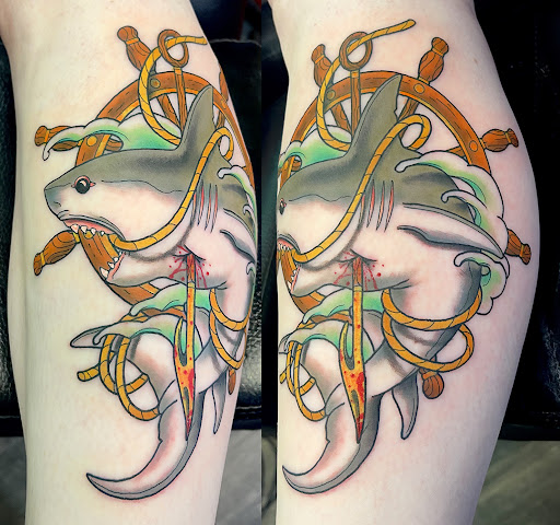 Explore bow tattoo ideas, creative tattoo ideas in Brighton, available at Inkwell Tattoos