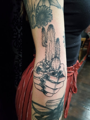 Explore father and daughter tattoo ideas, creative tattoo ideas in Las Vegas, available at Black Sacrament Tattoo