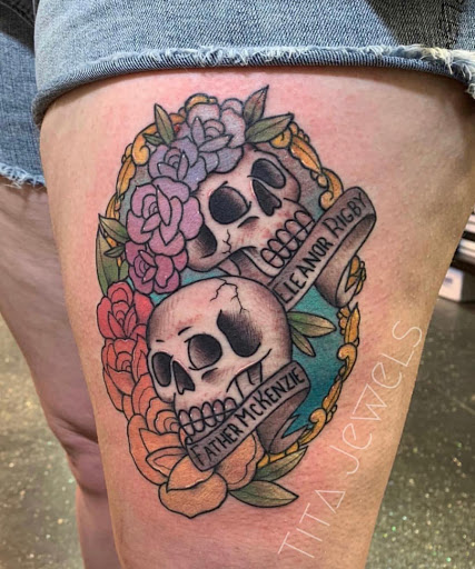 Explore scary movie tattoo ideas, creative tattoo ideas in Austin, available at Little Pricks Tattoo