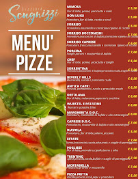Menu / carte de Pizzeria Scugnizzi à San Nicola la Strada