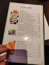 Oi Sushi à Paris menu