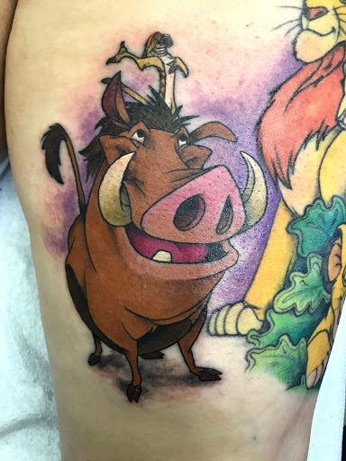 Explore candy skull tattoo ideas, creative tattoo ideas in New Kensington, available at BLUE HERMIT TATTOO