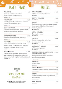 Menu / carte de Black Sheep Raw • Vegan Lab & Bistrot à Trento