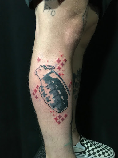 Explore amazing grace tattoo ideas, creative tattoo ideas in Nashville, available at Chipper Harbin Tattoos