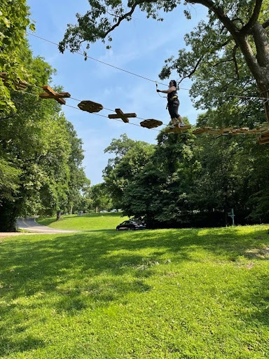 Recreation Center «Go Ape Zip Line & Treetop Adventure - Creve Coeur Park», reviews and photos, 13219 Streetcar Dr, Maryland Heights, MO 63043, USA