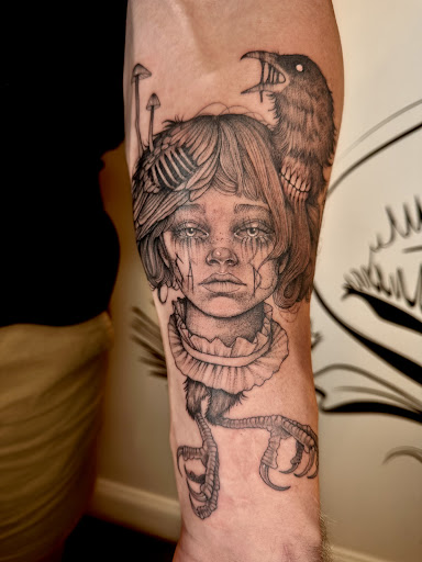 Explore pocahontas tattoo ideas, creative tattoo ideas in Savannah, available at Riverside Tattoo Parlor