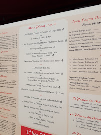 Restaurant Chez Victor à Cancale (le menu)