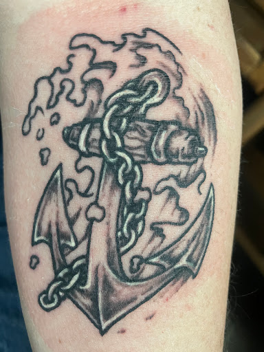 Explore family guy tattoo ideas, creative tattoo ideas in Sioux City, available at Asawolf Viking Tattoo