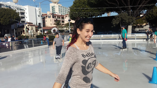 Ice at Santa Monica