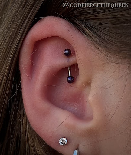 Explore half sleeve tattoos womens ideas, creative tattoo ideas in Terre Haute, available at Piercings by Brett Rice - godpiercethequeen