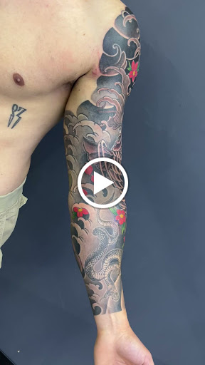 Explore zoro tattoo ideas, creative tattoo ideas in Houston, available at Horitian Tattoo