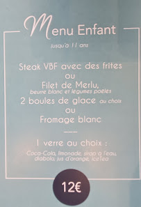 La Grand' Roche à Bretignolles-sur-Mer menu