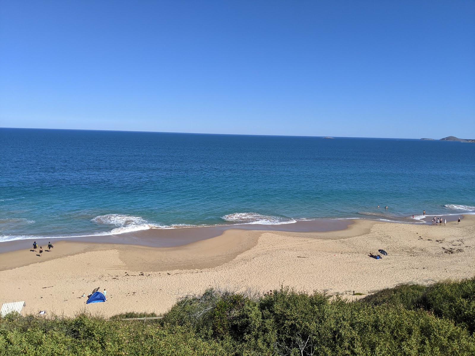 Fotografie cu Boomer Beach cu drept și lung