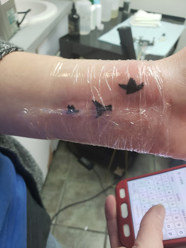 Explore over the garden wall tattoo ideas, creative tattoo ideas in Toledo, available at Artistik Tat2 and Body Piercing