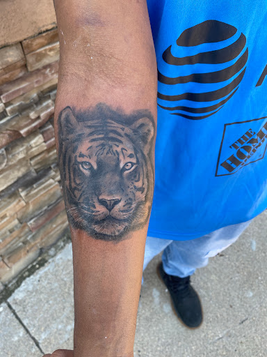 Explore firefighter tattoo ideas for guys, creative tattoo ideas in Storm Lake, available at 900 Tattoo