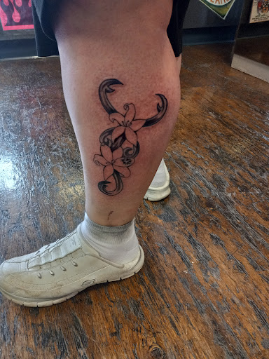 Explore cute turtle tattoo ideas, creative tattoo ideas in Wallace, available at Dans Tattoo Shop