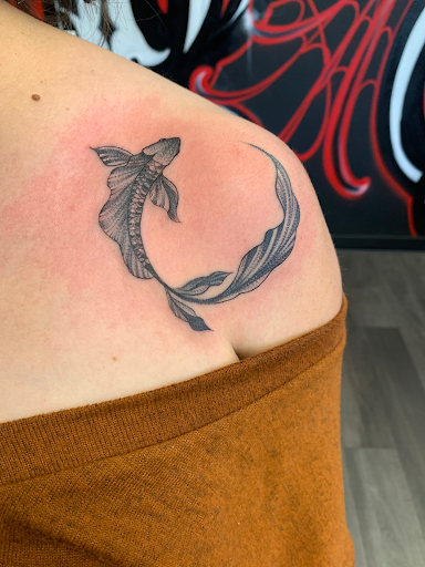 Explore kung fu panda tattoo ideas, creative tattoo ideas in Silver City, available at Independent Ink Tattoo