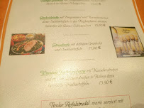 Restaurant allemand Restaurant Waldwirtschaft Alter Kanal à Celle - menu / carte