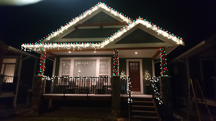 Rudolph Holiday Light Installation