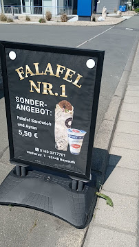 Restauration rapide Imbiss Falafel Nr. 1 à Bayreuth (le menu)
