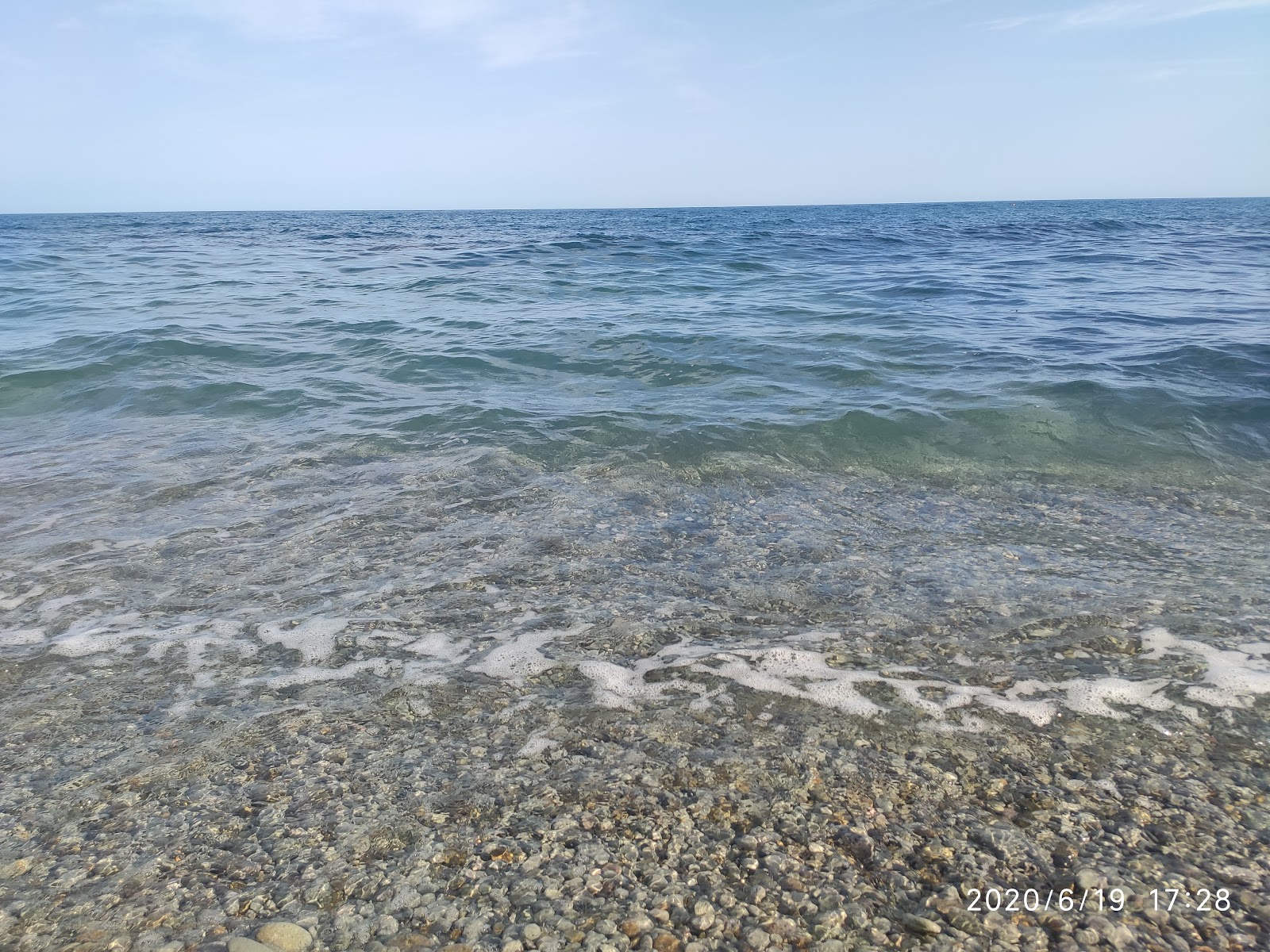 Φωτογραφία του Nikitsky beach με επίπεδο καθαριότητας πολύ καθαρό