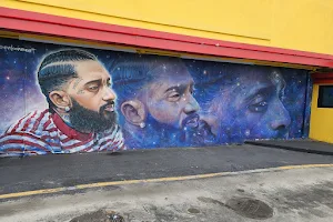 Nipsey Hussle Mural (Fatburger Wall) image