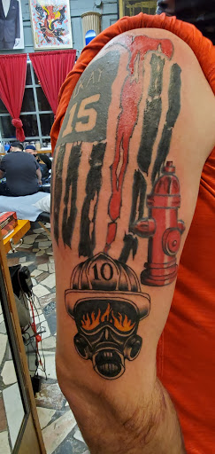 Explore cover up flower tattoo ideas, creative tattoo ideas in New Orleans, available at Downtown Tattoos and Piercing