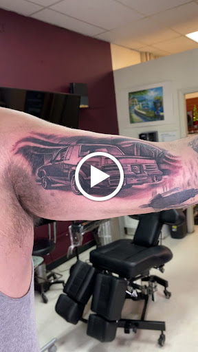 Explore ghostbusters tattoo ideas, creative tattoo ideas in San Diego, available at Wylde Sydes Tattoo & Body Piercing