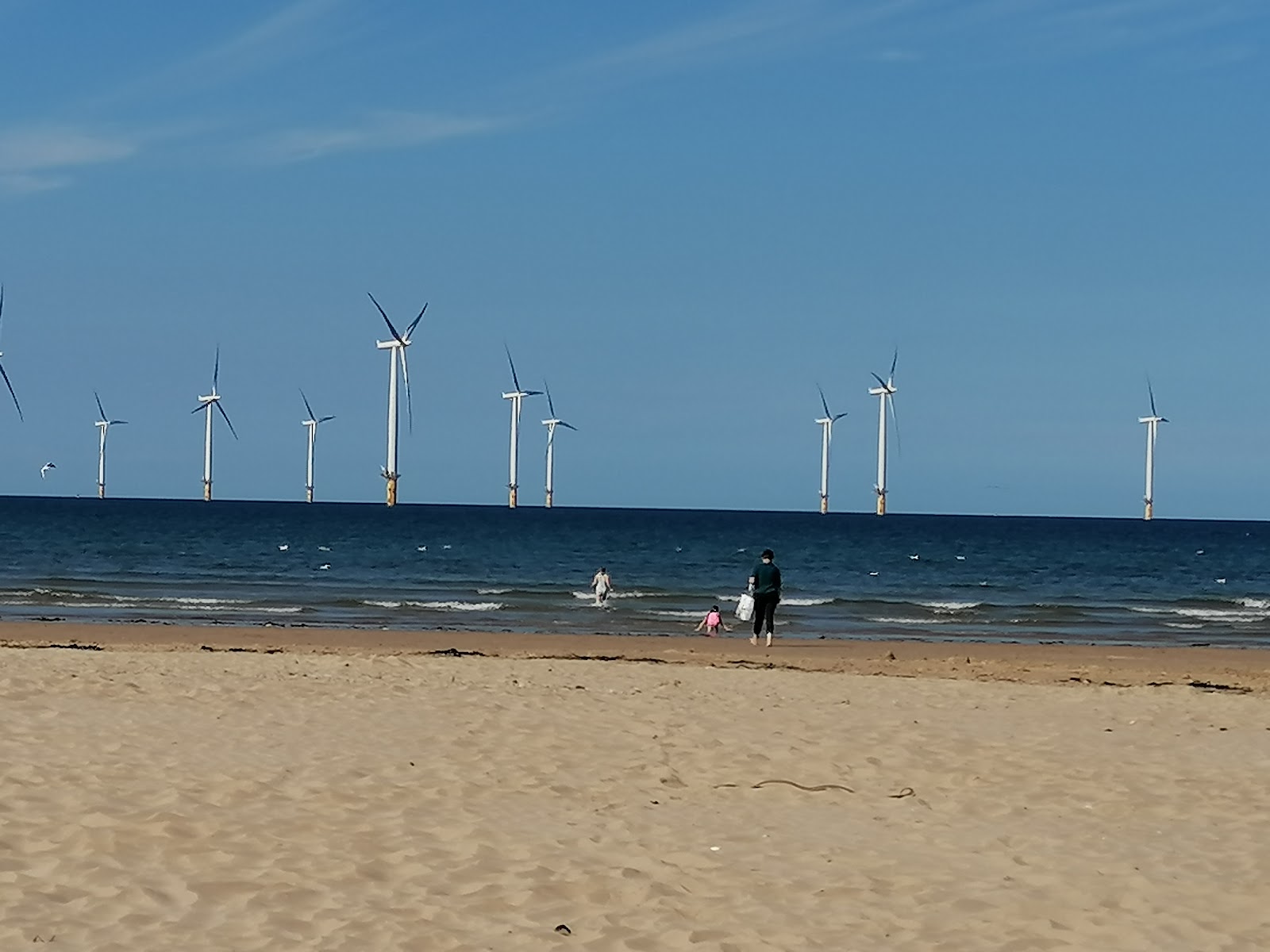 Fotografija Plaža Redcar z visok stopnjo čistoče