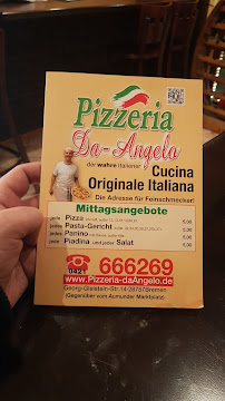 Pizzeria Pizzeria Da Angelo Bremen à Bremen (la carte)