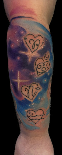 Explore finger hand tattoo ideas, creative tattoo ideas in Weatherford, available at Weatherford Tattoo Co.