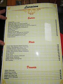 Le Shalimar ( Restaurant Indien ) Buffet à Volonté Orléans à Saint-Jean-de-la-Ruelle menu