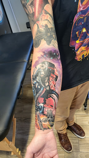 Explore sexy tattoo ideas for guys, creative tattoo ideas in New Orleans, available at Downtown Tattoos and Piercing