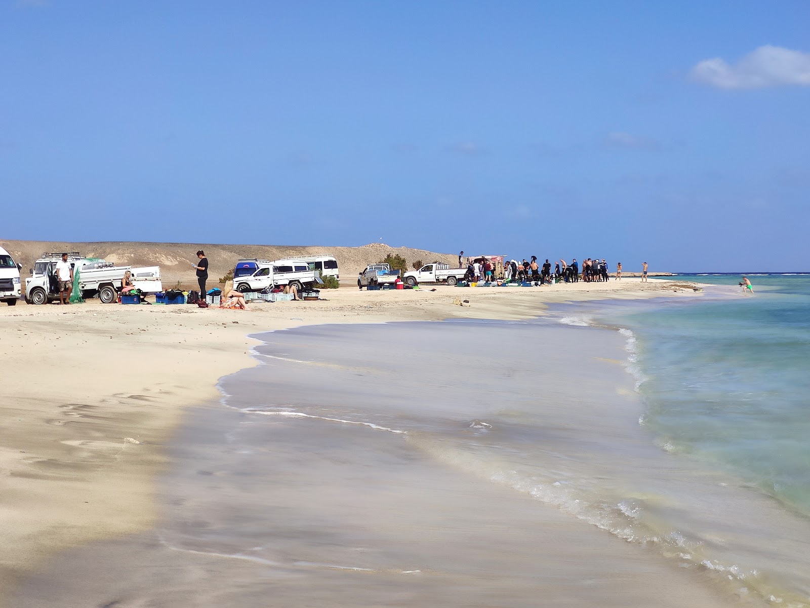 Marsa Egla beach的照片 带有宽敞的海湾