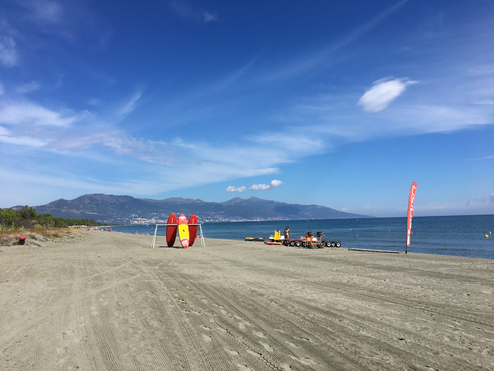 Photo de Plage de Borgo zone des équipements