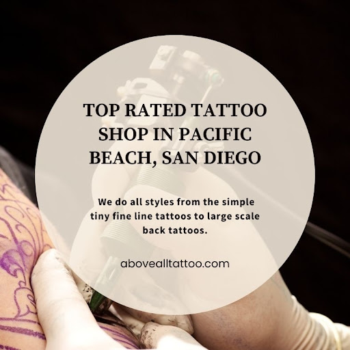 Explore blessed tattoo ideas, creative tattoo ideas in San Diego, available at Above All Tattoo - Pacific Beach
