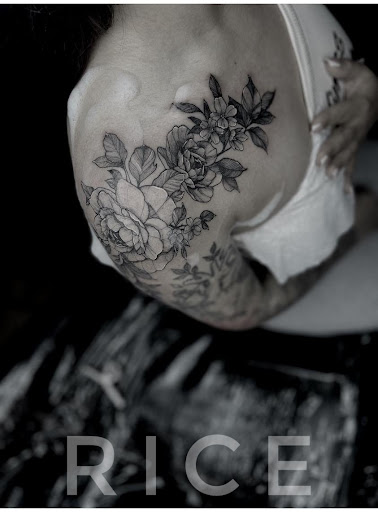 Explore tattoo ideas chest piece, creative tattoo ideas in Downey, available at Dotta Ink Tattoo & Piercing Parlour